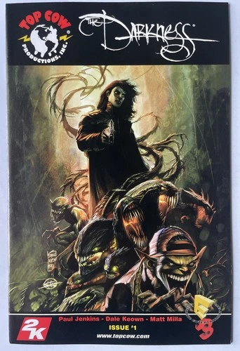 The Darkness #1 • Marc Silvestri Variant Cover! (Top Cow 2007)