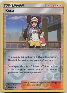 Rosa 204/236 Cosmic Eclipse Reverse Holo