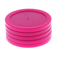 5 Pieces 62mm Durable plastic material Pucks - Choice of Colors