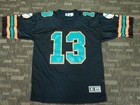 LOT 2-DAN MARINO MIAMI DOLPHINS STARTER BLACK MENS NFL GAME FOOTBALL JERSEYS LG — photo 9