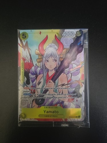 One Piece Tcg Yamato Illustration Box Vol.1 ST13-016 One Piece Promo Foil Sealed - Bild 1 von 2
