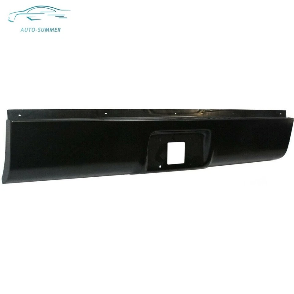 Rear Bumper Roll Pan w/LED License For Silverado Sierra 1500 1999 2000 2001-2007 - Image 4 of 4