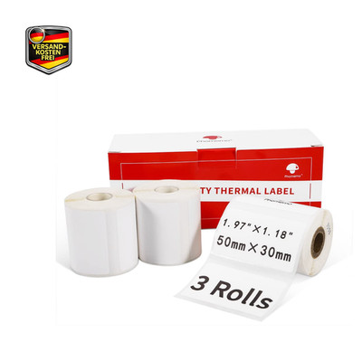 Phomemo Etiketten Thermopapier 50x30mm 230 Stk