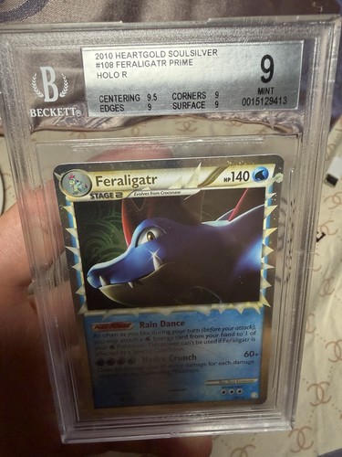 Feraligatr graded BGS 9 for sale on eBay