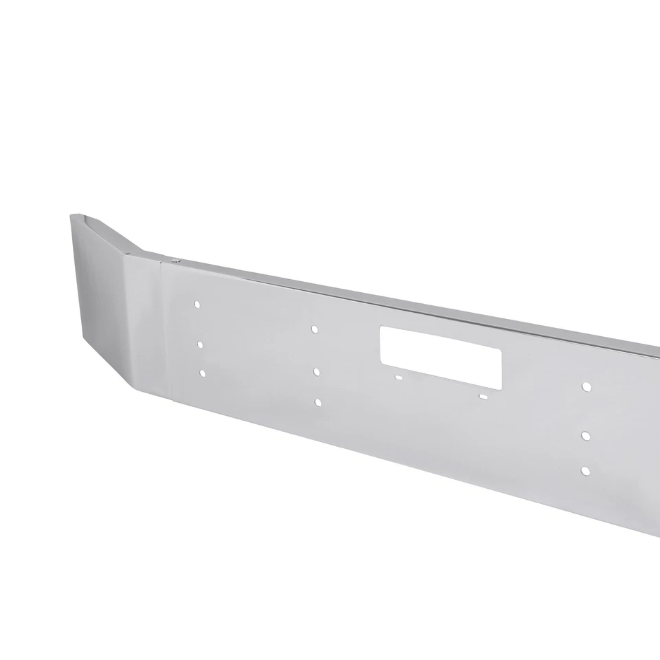 Para-choque dianteiro cromado Mack Granite / CTP / CV / GU com recorte de reboque central - Imagem 3 de 4