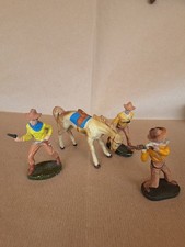Lotto di 4 Soldatini NARDI in pasta - cowboys - (CB5)