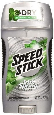 Speed Stick Irish Spring Antiperspirant Deodorant for men Original - 2.7 oz