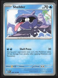 Shellder 090/165 Scarlet & Violet 151 Common