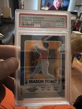2021 Panini Contenders - Season Ticket Yordan Alvarez #35 Optic Orange Prizm /49
