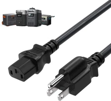 6FT Heavy-Duty Power Station Charging Cable Fast Charge Jackery EcoFlow Bluetti