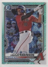 2021 Bowman Chrome Prospects Mega Box Aqua Mojo Refractor Kristian Robinson mm8