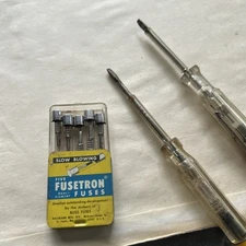 5 Buss Fuses/Bussman Fusetron MDL3-2/10 Slow Blowing_Made in USA