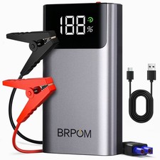 4000A Car Jump Starter 3-in-1 Battery Booster Power Bank LED Lighting for 12V