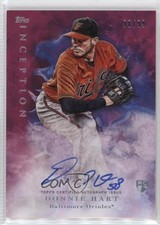2017 Topps Inception Rookie Auto Magenta 98/99 Donnie Hart #142 Auto 08k5