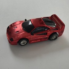 Rare Tyco Red Chrome Ferrari F40 440 Wide Chassis Clean READ DESCRIPTION