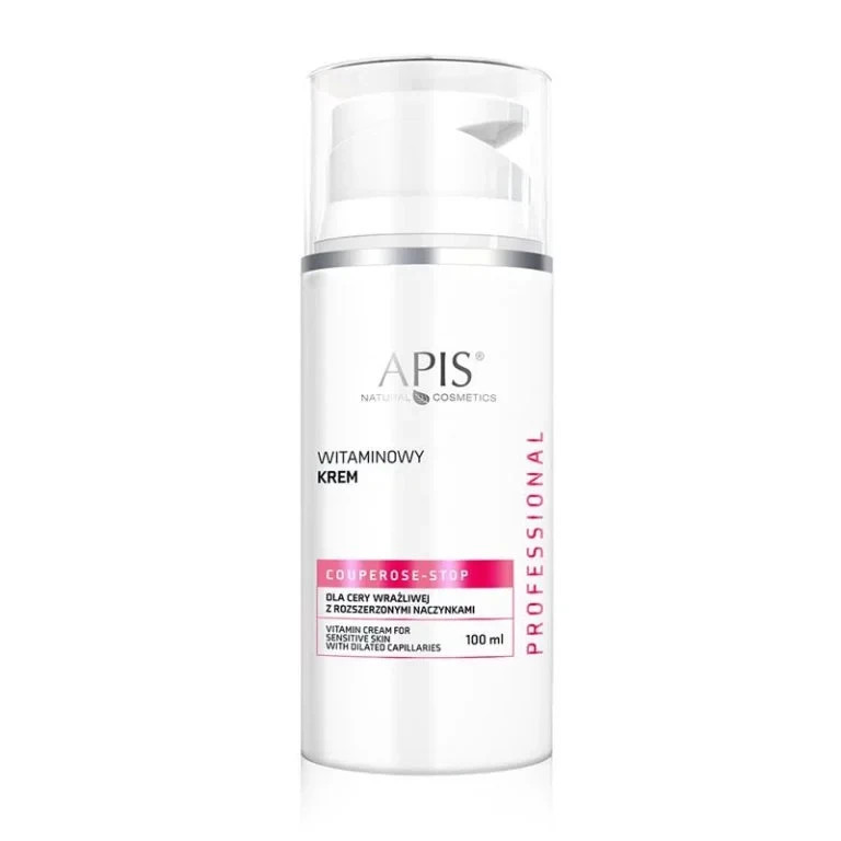 APIS COUPEROSE STOP Vitamin Cream Sensitive Skin Dilated Capillaries 100ml