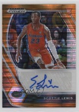2021-22 Panini Prizm Draft Picks Orange Pulsar 10/49 Scottie Lewis Auto 0sb5