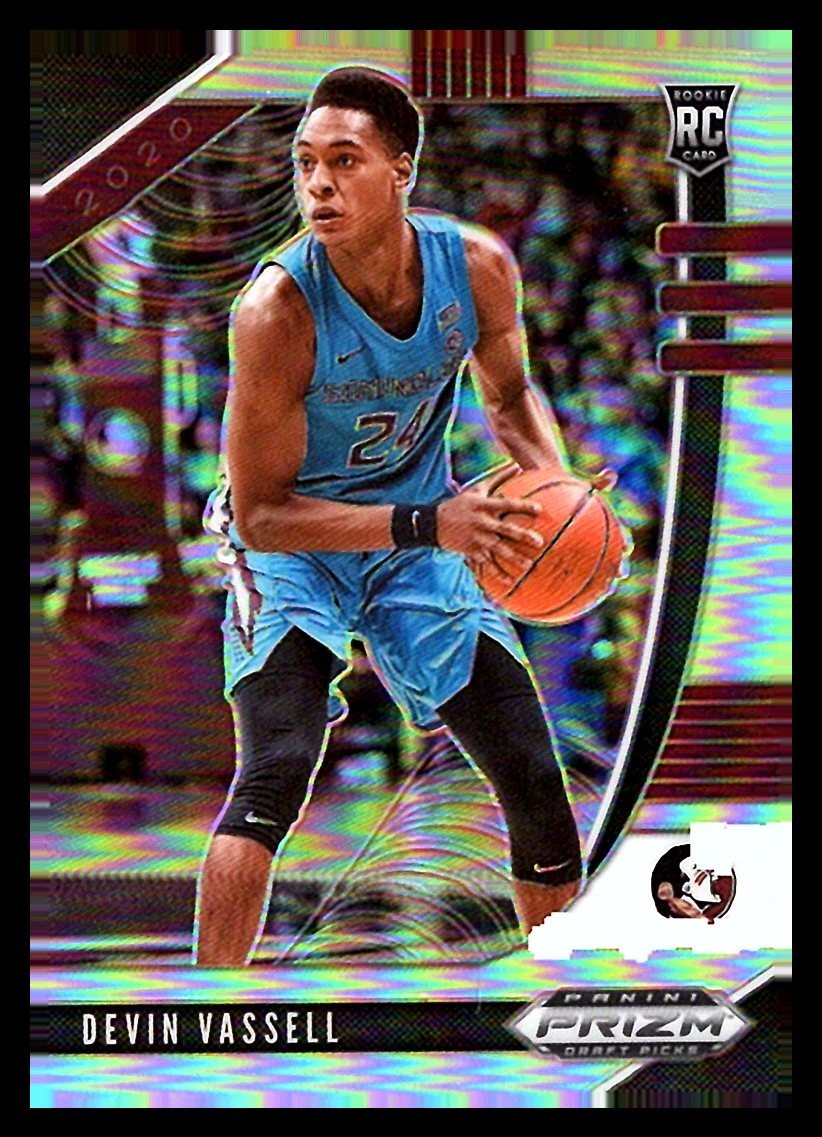 2020-21 Panini Prizm Draft Picks Prizms Silver #56 Devin Vassell 