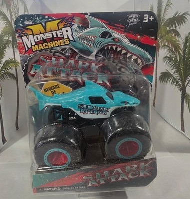 SHARK ATTACK MONSTER MACHINES MONSTER TRUCK BRAND NEW. Not In Stores! RARE
