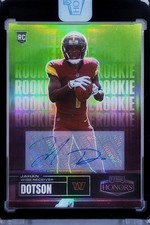 Jahan Dotson Eagles RC 2022 Panini Honors Encased Auto Ultra Rare SSP /20 🔥