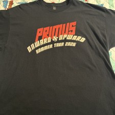 Primus Tshirt. Pre Owned. Black. 2 XL. 2 Sided. Gildan