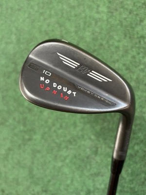 Titleist Vokey SM10 54.14F Custom Jet Black Sand Wedge Onyx Steel AMT S300 RH