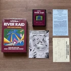 River Raid Atari 2600 CIB Complete Box Manual Inserts Activision Clean