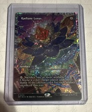 Radiant Lotus (Showcase) (Fracture Foil) Aetherdrift Foil