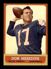1963 Topps #74 Don Meredith SP EX X3699067