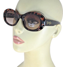 Jessica Simpson Narrow Oval Tortoise Shell Sunglasses J6290-TS