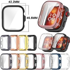 Tempered Glass Full Screen Protector Watch Case Cover For Huawei Watch Fit4