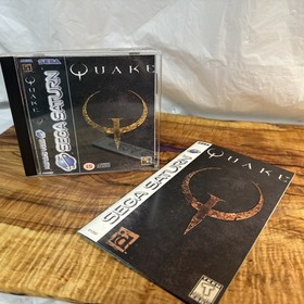 Quake - Sega Saturn 1997 - Tested - With Original Manual
