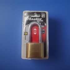 Master Lock 175DLH Brass Resettable Combination Padlock 2 x 2-1/4 in.