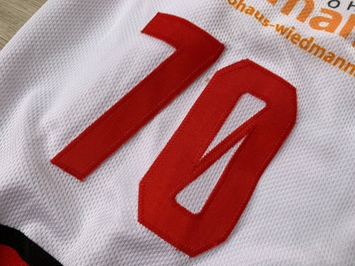 Eisbären Regensburg Germany Game Issued Hockey Jersey Shirt Owayo Size XL #70 - Picture 12 of 24