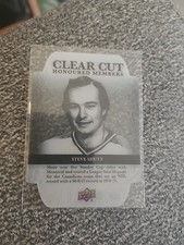 2011-12 Upper Deck - Clear Cut Honoured Members Steve Shutt #HOF-27 /100