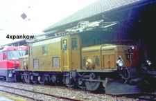 Original Negativ: Elektrische Lokomotive Ge 6/6 I 411 der Rhätischen Bahn RhB