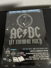 AC/DC Let There Be Rock Blu Ray Limited Edition 12326 Of 90000