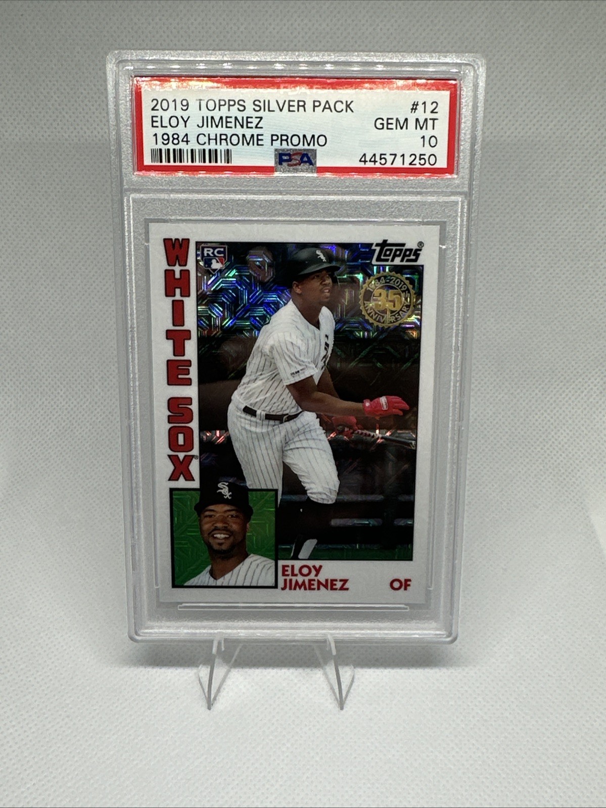 2019 Topps Update Silver Pack - 1984 Topps Baseball Chrome Eloy Jimenez RC