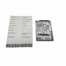 500GB 2.5" SATA 7200RPM HGST Travelstar Z7K500 HDD HTS725050A7E630 Tested