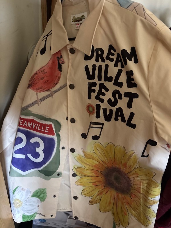 Collectors item Dreamville record label memorabilia Large tan overcoat