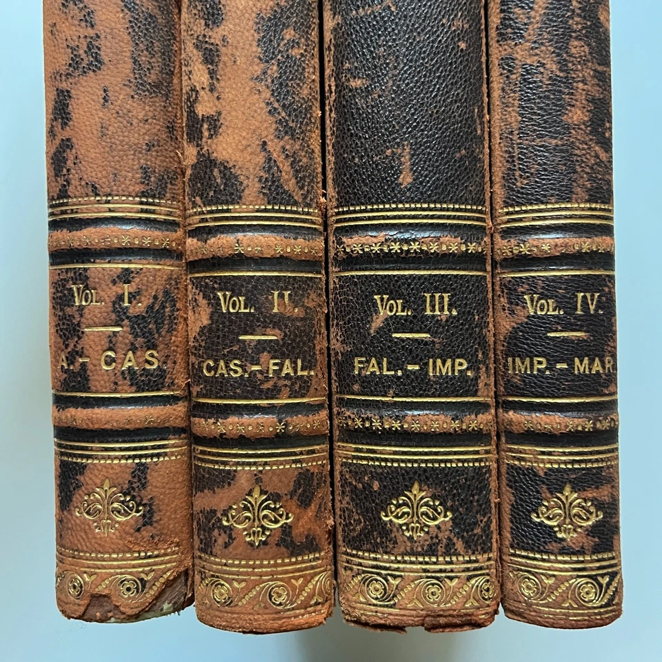 Character Sketches of Romance Fiction & the Drama Brewer 4 Vol Set Antique 1890s - Image 4 of 4