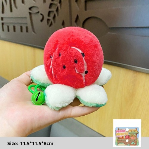 Watermelon Fruits Plush Pendants Simulation Fruit Stuffed Doll Ornaments - Picture 10 of 17
