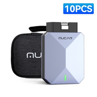 10PCS MUCAR BT200 MAX Auto OBD2 Scanner Car AI Diagnostic Tool Free Updates