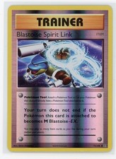 Pokemon TCG - Blastoise Spirit Link 73/108 - Evolutions - Reverse Holo