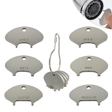 Upgraded 304 Stainless Steel Faucet Aerator Key Universal