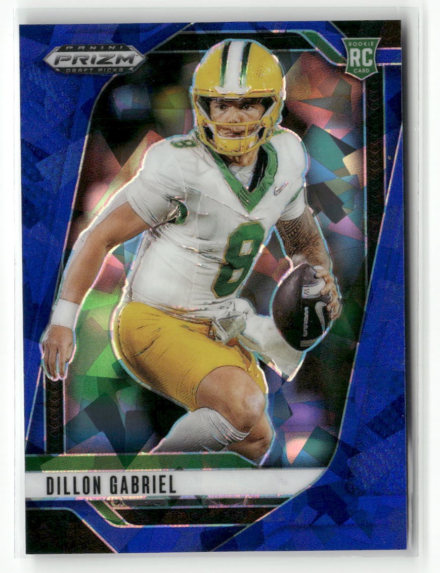 2025 Panini Prizm Draft Picks #97 Dillon Gabriel Prizms Blue Ice #/149