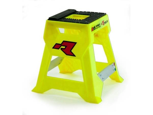 Rtech R15 Bike Stand (Neon Yellow) MX Motocross Bike Paddock Workshop