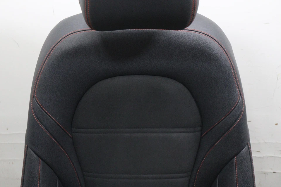 Mercedes C43 AMG W205 2015-2021 montaje asiento delantero derecho OEM negro_641 Foto 4 de 4