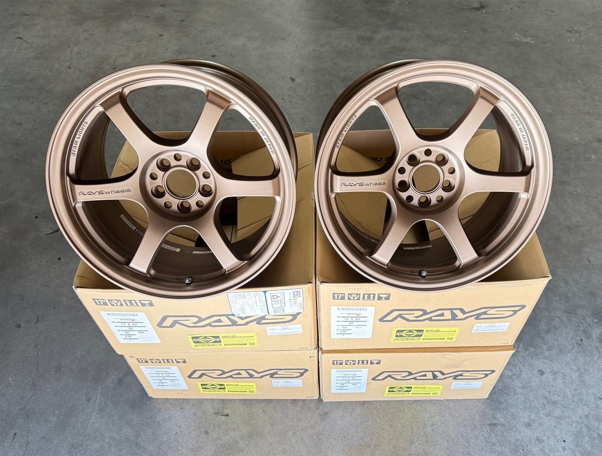 RAYS GRAMLIGHTS 57DR 17x9 38 5x100 WHEEL RIM FOR TOYOTA FRS 86