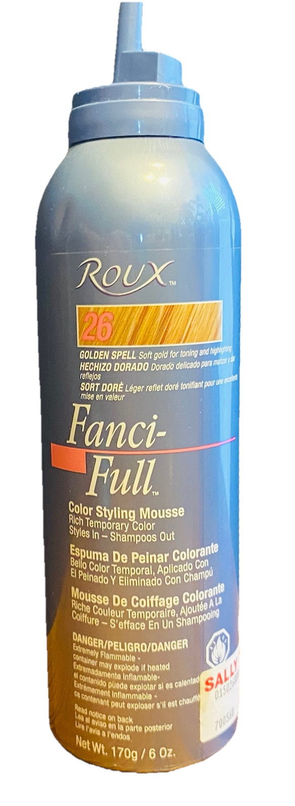 Roux Fanci-Full Instant Color Mousse 26 Golden Spell 6 oz
